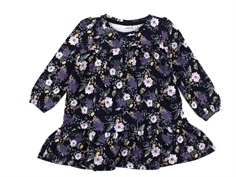 Name It dress dark sapphire flowers